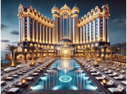 Kuzey Kıbrıs Girne’de Denize sıfır 5 Yıldızlı Lüks Otel & Casino!