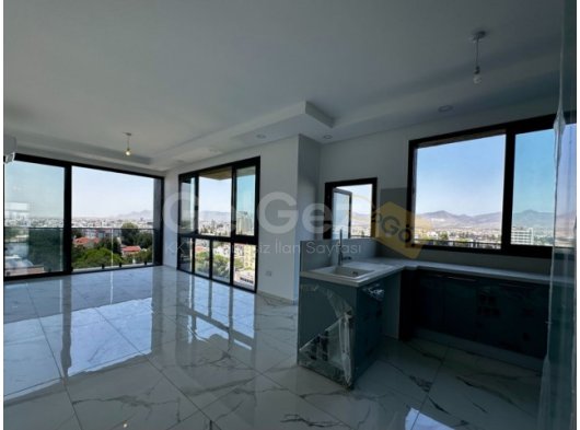 Lefkoşa'nin Merkezi kumsal Dereboyunda Şehir manzaralı 2+1 Yeni Daire