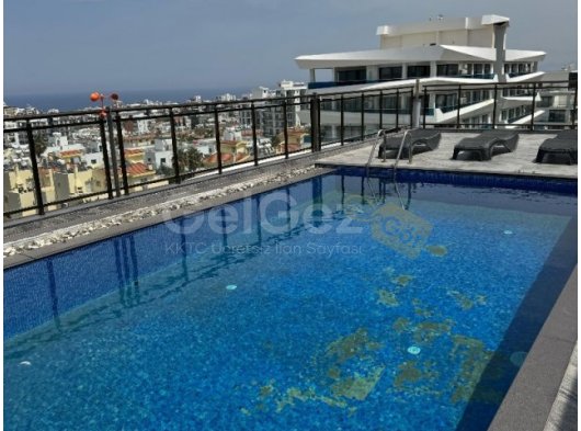 Girne Merkez'de kiralık muhteşem 3+1 penthouse