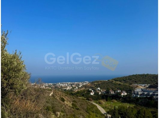 Girne, İncesu bölgesinde satılık 10 dönüm arsa
