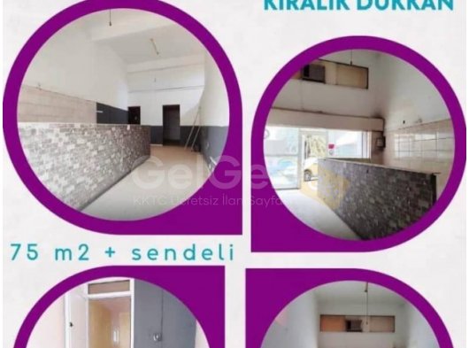 Kiralık Dükkan Lefkoşa Küçük kaymaklı bölgesi/Ana yol üstü/Merkezi konum/Resturant ve Kasap hariç/Sendeli/1 komisyon