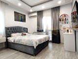 satılık 3+1villa girne alsancak bölgesi güneş enerjisi sistemi kış bahçeli 25 çeşit meyve ağacı geniş açık plan modern mutfak