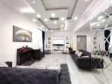 satılık 3+1villa girne alsancak bölgesi güneş enerjisi sistemi kış bahçeli 25 çeşit meyve ağacı geniş açık plan modern mutfak