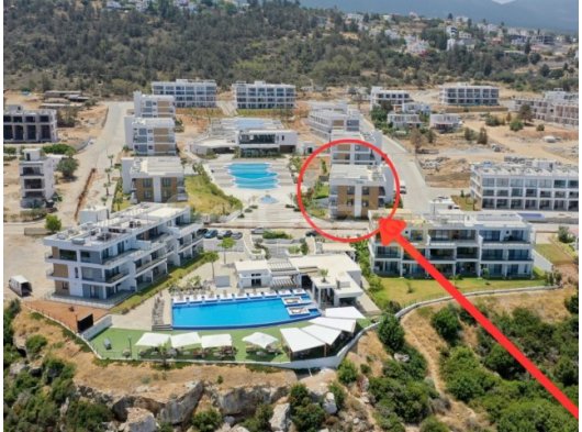 Girne Esentepe'de satılık 1+1 daire