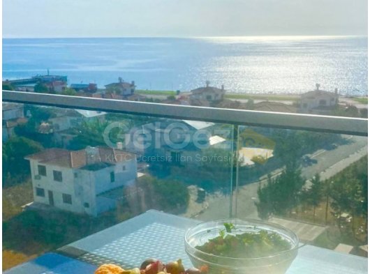 İskele, Boğaz'da satılık denize sıfır 1+0 stüdyo daire