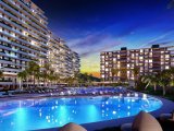 İskele Long Beach bölgesinde satılık 1+0 stüdyo daire