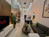 Esentepe'de satılık, deniz manzaralı, full eşyalı 2 Yatak Odalı Loft Penthouse