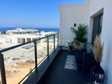 Esentepe'de satılık, deniz manzaralı, full eşyalı 2 Yatak Odalı Loft Penthouse