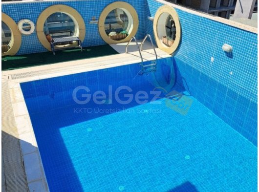 Girne Merkez'de günlük kiralık 3+1 daire