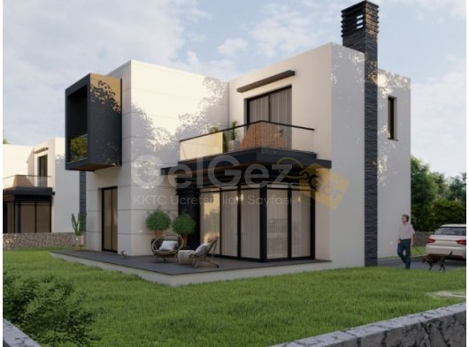 Girne Karmi'de Muhteşem Manzaralı Satılık 4+1 Villa
