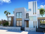 Girne Karşıyaka bölgesinde satılık 3+1 villalar