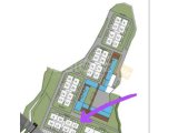 Girne, Lapta'da, güzel bir sitede projeden satılık geniş 1+1 penthouse