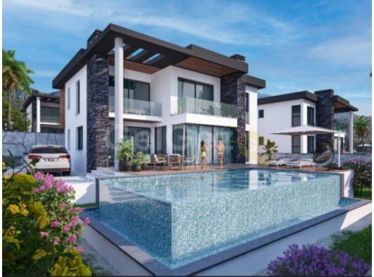 Girne Zeytinlikte Satılık﻿ muhteşem 4+1 Villalar