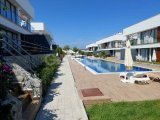 Girne Alsancak Yayla bölgesinde satılık bahçeli lüks 2+1 daire