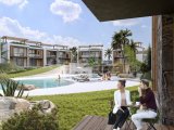 Sunset Bay Kompleksi, Bahçeli'de plaja yürüme mesafesinde yer almaktadır.