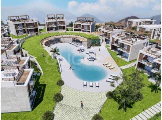 Sunset Bay Kompleksi, Bahçeli'de plaja yürüme mesafesinde yer almaktadır.