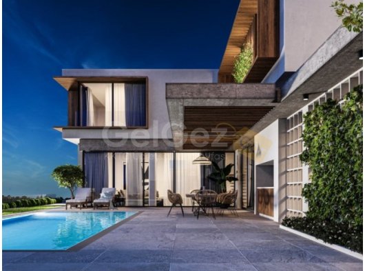 Satılık Modern Lüks Müstakil ve özel havuzlu 4+1 Villa. Girne Bellapais Bölgesi