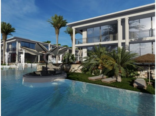 Satılık Denize Yakın Lüks Bahçeli Daireler ve Villalar, Girne Esentepe Bölgesi