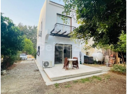 Girne, Karaoğlanoğlu'nda kiralık 2+1 bahçeli dupleks daire