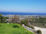 Bellapais’te Önü Kapanmaz Muhteşem Manzaralı satılık 2 800 m2 arsa + 450 m2 villa