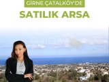 Girne, Çatalköyde satılık 4 dönüm ,Denize sifir