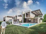Karaoğlanoğlu’nda satılık modern tasarım müstakil 3+1 villa