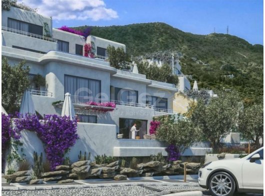 Girne,Kayalarda satılık yeni lüks proje . 1+1 , 2+1 ve 3+1 DAİRELER