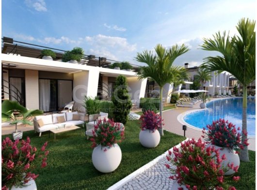 Girne Lapta'da satılık 1+1 ve 2+1 DAİRELER