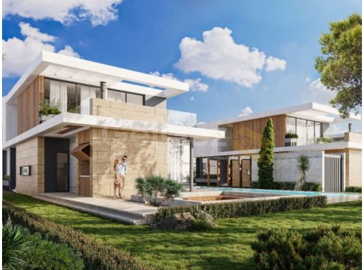 Çatalköy’de satılık lüks 4+1 havuzlu villalar