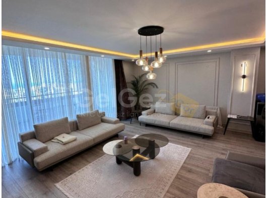 GİRNE MERKEZDE SATILIK 3+1 FULL EŞYALI ,DENİZ MANZARALI DAİRE