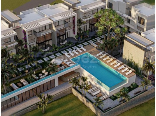 Girne Esentepe'de denize sıfır satılık 1+1 loft