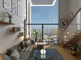 Esentepe'de satılık 2+1 loft penthouse