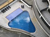 Girne merkezde deniz ve dağ manzaralı satılık 1+1 daire
