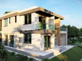 Lapta'da ortak yüzme havuzlu satılık 4+1 villa