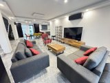 Karaoğlanoğlu'nda kiralık özel yüzme havuzlu 3+1 dubleks modern villa