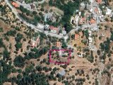 GİRNE/LAPTA BAŞPINAR'DA SATILIK DAĞ VE DENİZ MANZARALI ARSA