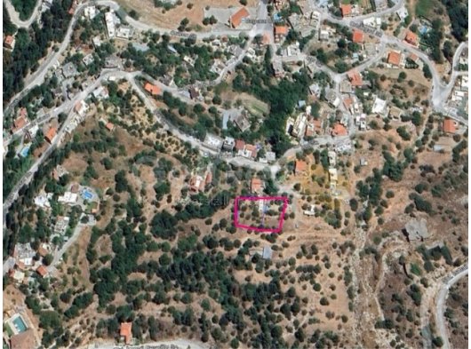 GİRNE/LAPTA BAŞPINAR'DA SATILIK DAĞ VE DENİZ MANZARALI ARSA