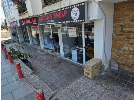 GİRNE KAR MARKET BÖLGESİNDE SATILIK DÜKKAN