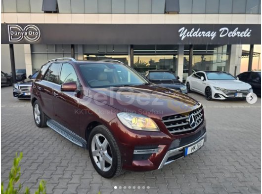 2013 Model Otomatik Mercedes - Benz ML