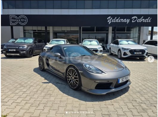2017 Model Otomatik Porsche 718