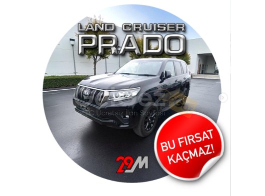 2021 Toyota Land Cruiser Prado Black Edition