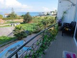 GİRNE/KARAOĞLANOĞLU'NDA FUL DENİZ MANZARALI SATILIK 1+1 DAİRE