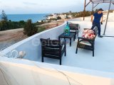 GİRNE/KARAOĞLANOĞLU'NDA FUL DENİZ MANZARALI SATILIK 1+1 DAİRE