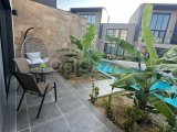 GİRNE/KARAOĞLANOĞLU KERVAN LOFT SİTESİNDE SATILIK 1+1 EŞYALI DAİRE