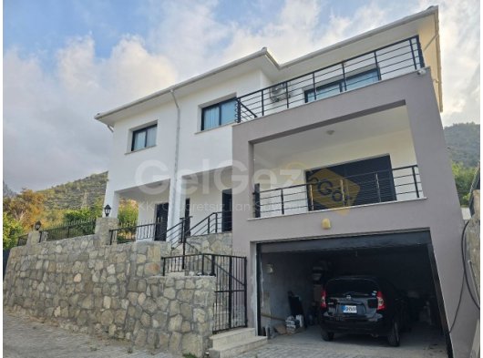 Fully furnished brand new Villa with stunning sea and mountain views in Alsancak, Kyrenia.