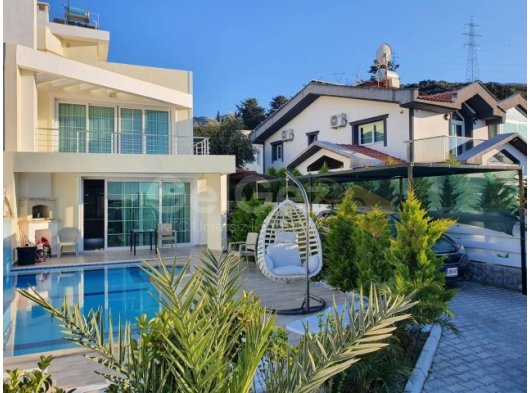 GİRNE/ALSANCAK'TA SATILIK 3+1 HAVUZLU VİLLA
