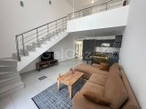 GİRNE/ESENTEPE'DE KİRALIK DENİZ MANZARALI LOFT DAİRE