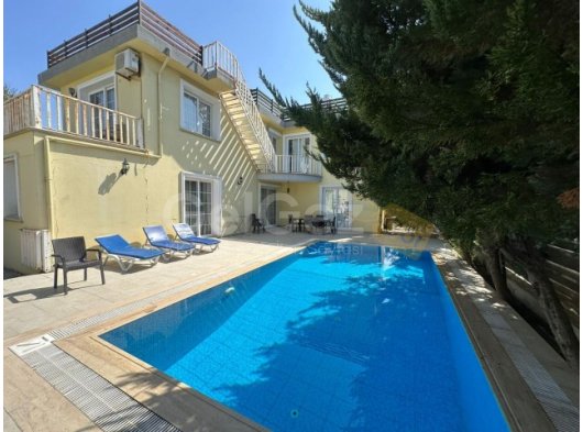 GİRNE/KARAOĞLANOĞLU'NDA KİRALIK 4+1 EŞYALI VİLLA