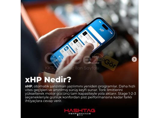 Xhp x Hashtag performans yetkili uygulama noktası
