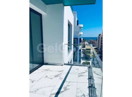 denize yürüme mesafesinde hazır daire